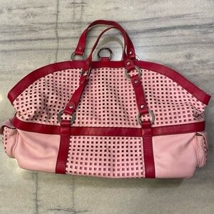 BILLY BAG Leather Shoulder Bag (Pink) *** MUST SEE ***